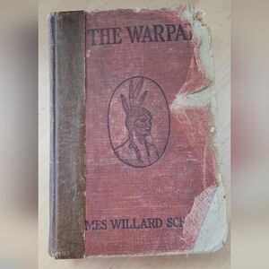 On The War Path by James Schultz 1914 Hardcover Houghton Mifflin Acceptable Cond